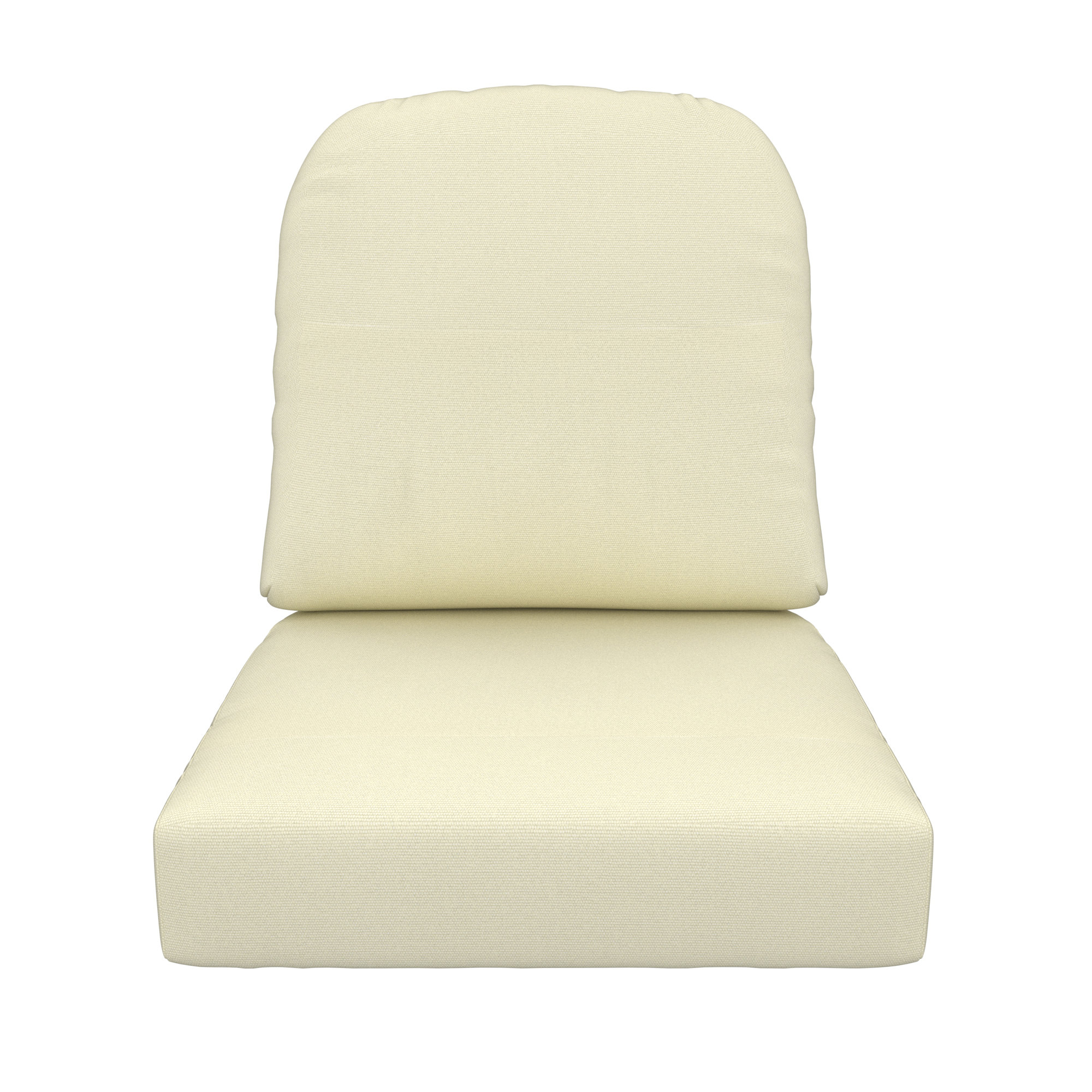 Amala Outdoor Sunbrella® Seat/Back Cushion, Canvas Canvas Sunbrella® Canvas