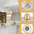 Levona 1-Light Crystal Drum Modern Pendant Light-703914832