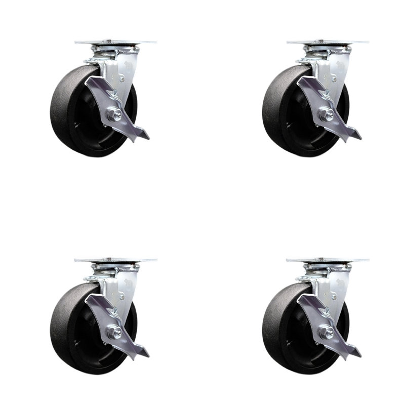 Filled Nylon Swivel Caster