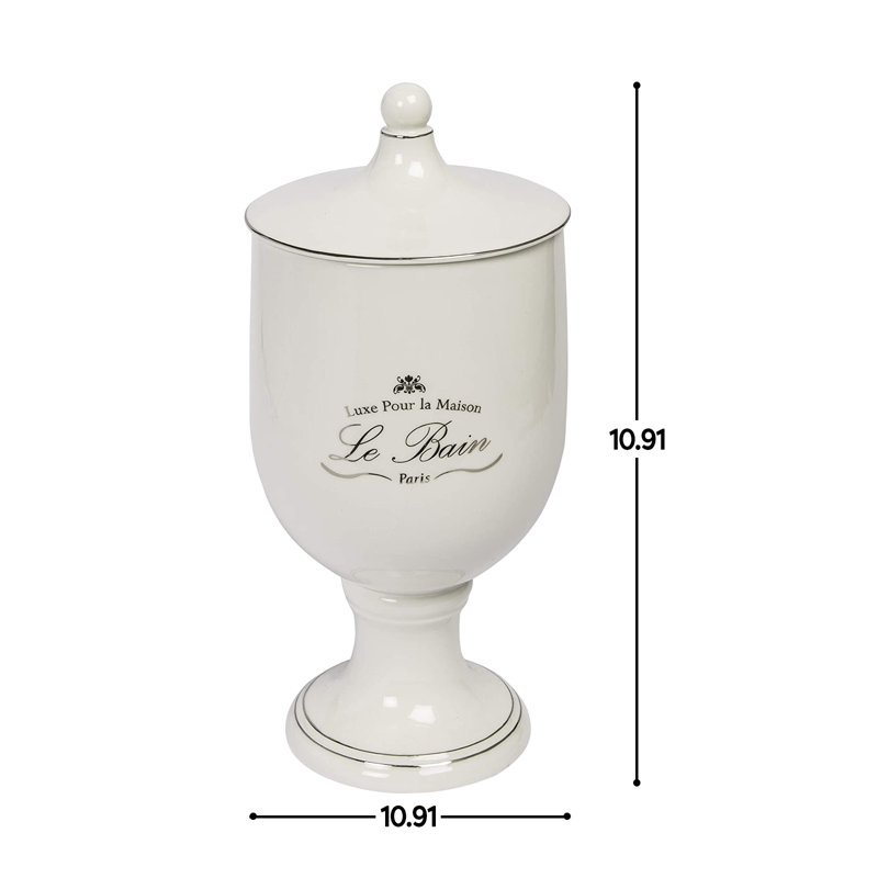 Pabst Porcelain China Large Canister