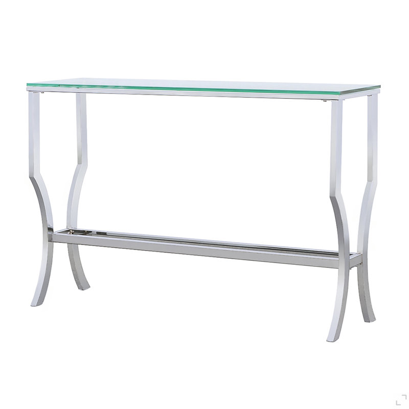 Console chromée