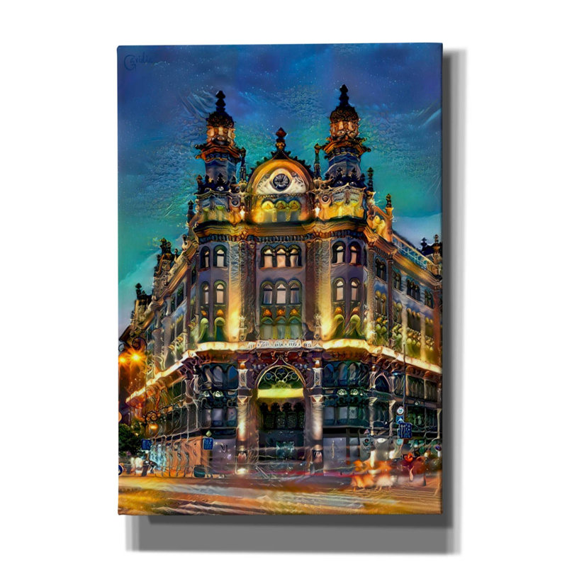 Reproduction d'art sur toile, H 26 po x l 18 po x P 0,75 po