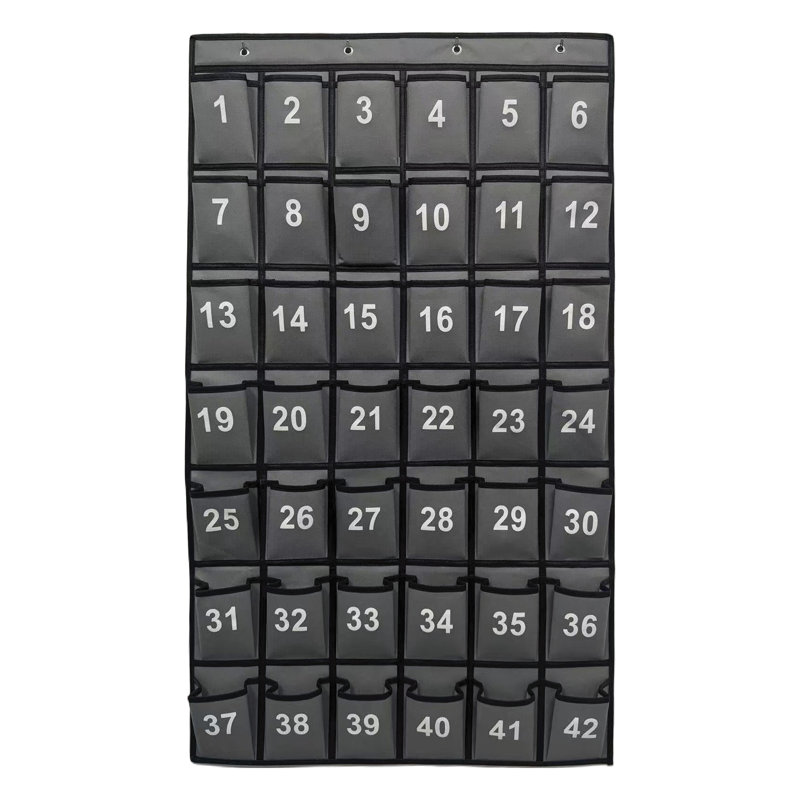 Organisateur de salle de classe Kore Design, Gris/noir