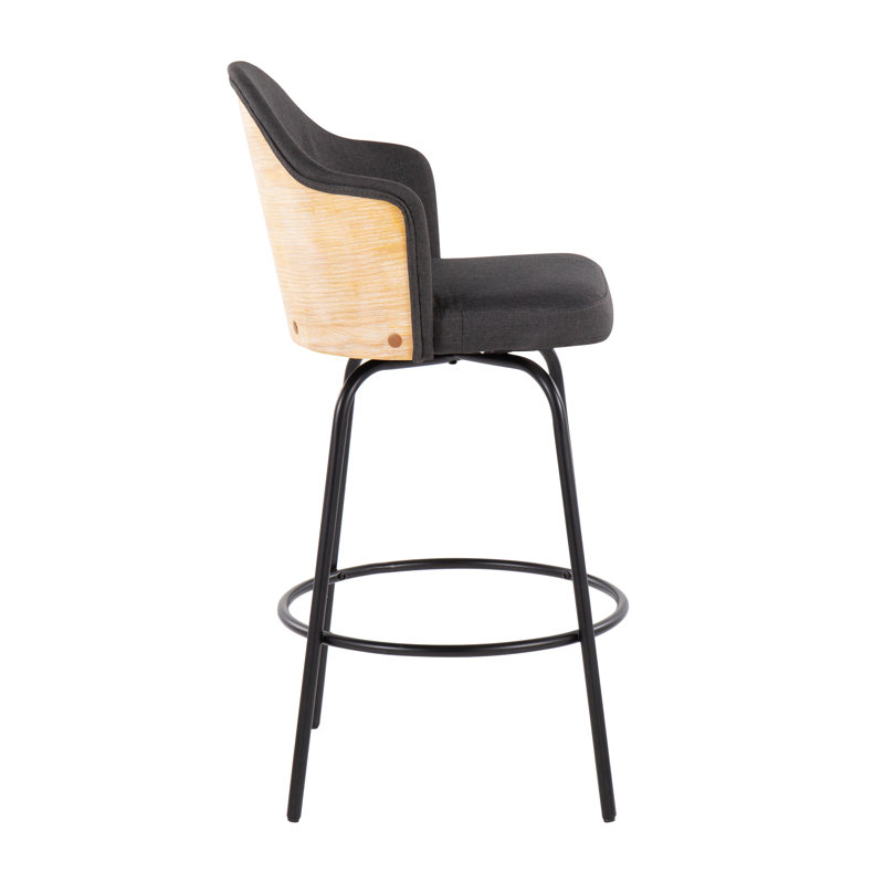 Ensemble de 2 tabourets de comptoir Gracen