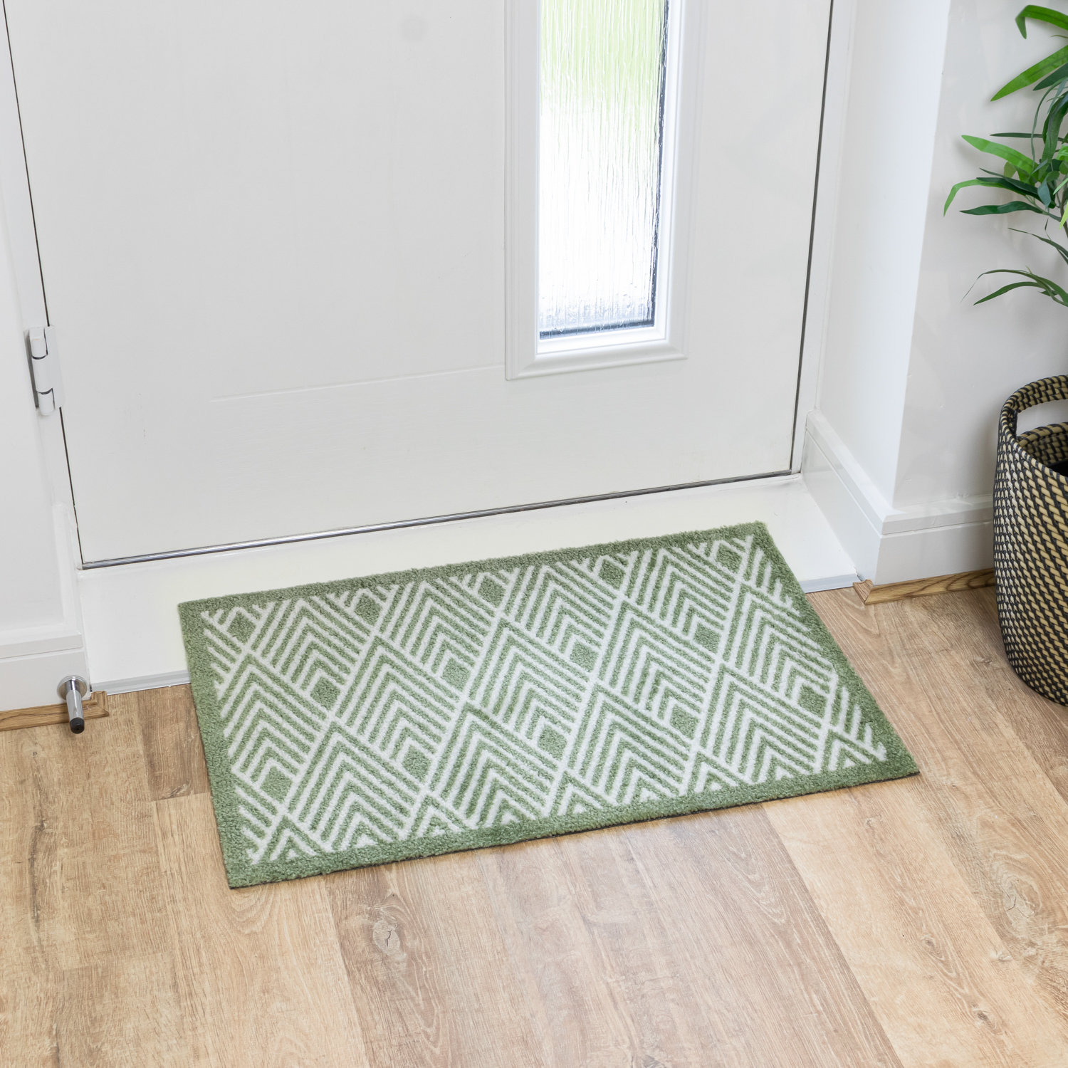 Maison Alouette Mega Mat - Geo - Green | Wayfair.co.uk