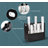 Adiroffice 21-Slot Mobile Rolling Wood Blueprint Roll File Large Document Organizer-87103531