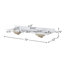 Ensemble de meuble-lavabo double 73 po Kaiyn