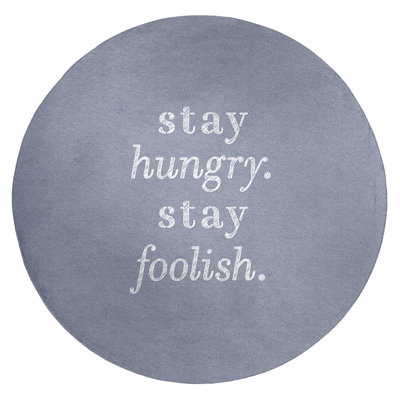 Quotes Chenille Indoor Rug