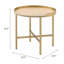 Table de bout avec plateau