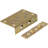 Medium Brass Half Mortise Chest or Box Lock with Skeleton Key