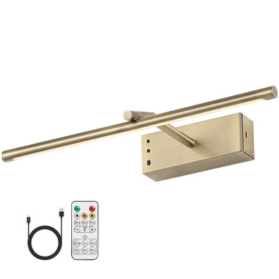 Lampe DEL 15,55 "à intensité variable avec 3 températures de couleur (3000K / 4000K / 6000K)