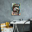 «Punk Skull» par Dean Russo Studios, art mural sur toile-1623829367