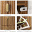 Rangement compact pour chaussures - Design minimaliste avec 2 tiroirs rabattables