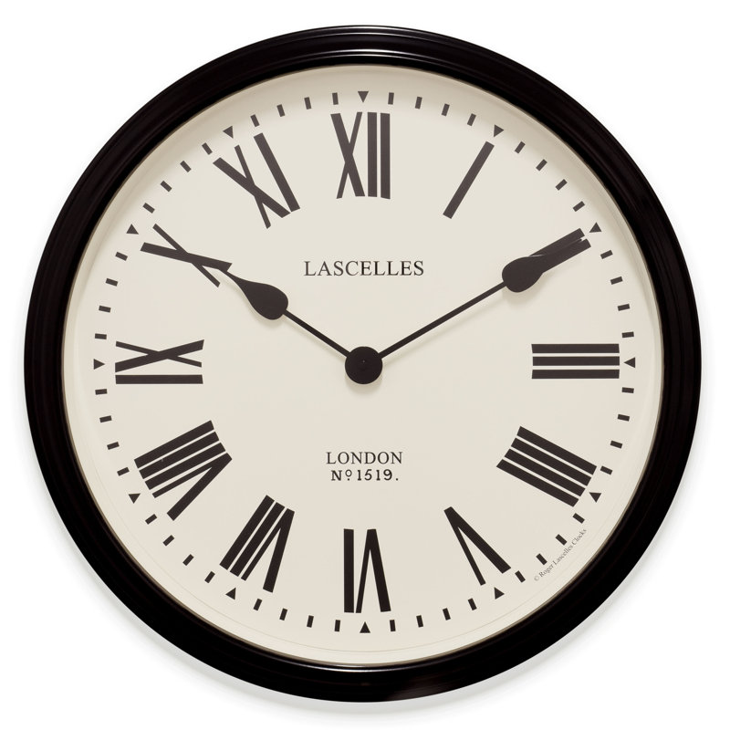 Smiths Large Wall Clock with Roman Numerals - 50cm