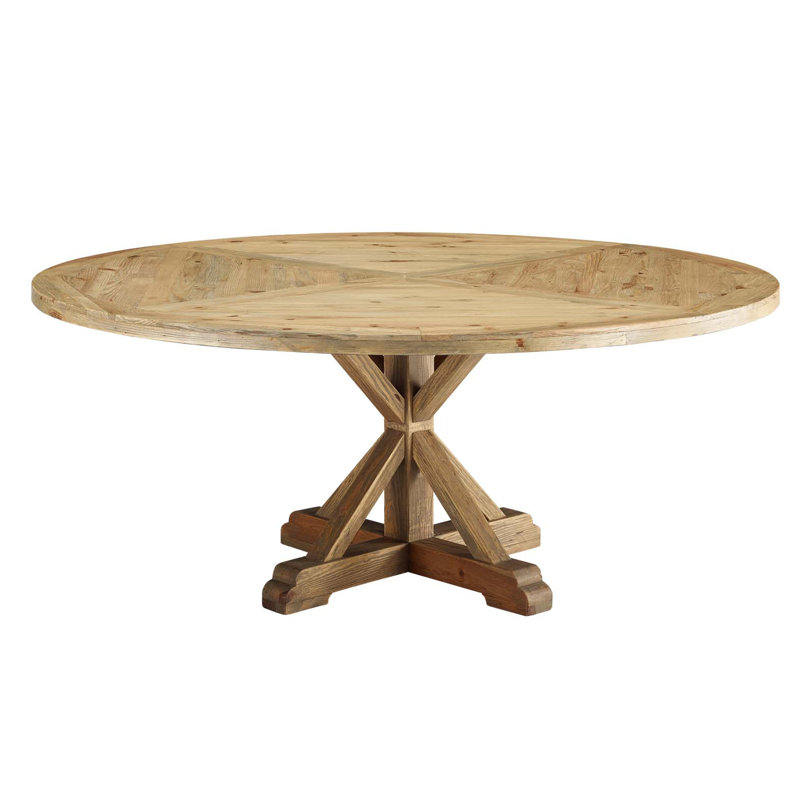 Table de salle à manger Colonne, H 29,5 po x L 71 po x l 71 po