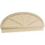 Fronton en uréthane Elliptical Signature, brun clair apprêté-102752110-113054387-113222579