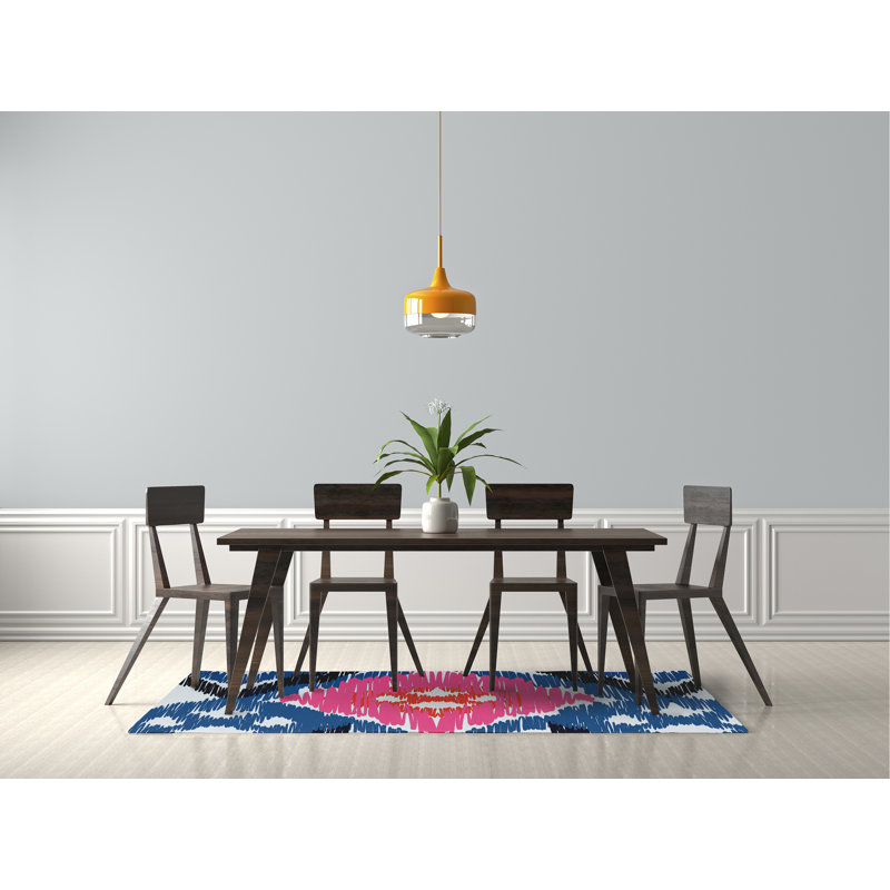 Chenille Ikat Indoor Rug, Rectangle 8' x 10'