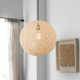 Aline Single Light Rattan Dimmable Plug-in Pendant
