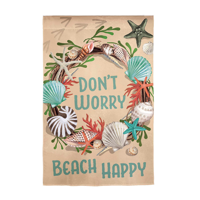 Drapeau de jardin en suède