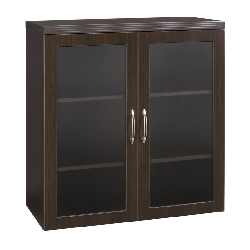 Aberdeen 2 Door Accent Cabinet, Mocha