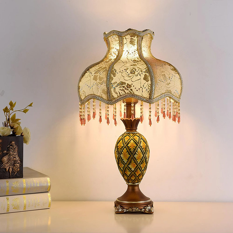 Lampe de chevet luxueuse pour chambre à coucher