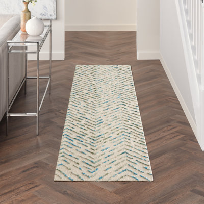 Wool Geometric Indoor Rug