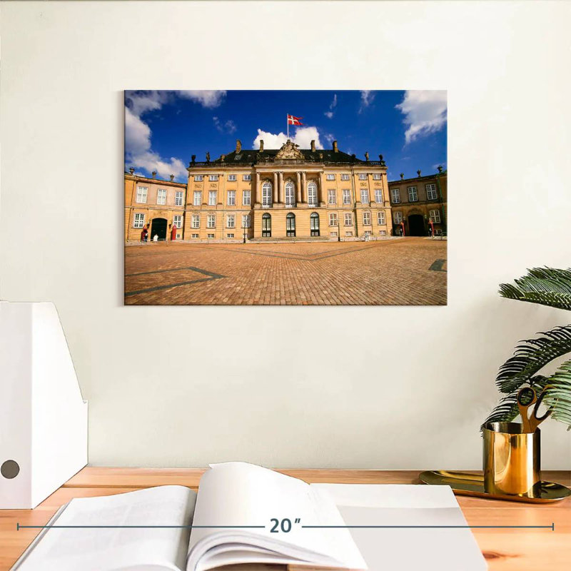 Palais d'Amalienborg, H 8 po x l 12 po