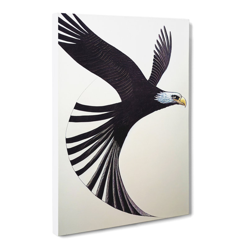 Ralston Flying Eagle - Print, Wrapped Canvas, No Matte, 50cm H x 35cm W x 3cm D
