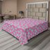 Dark Pink/Mint Green Floral