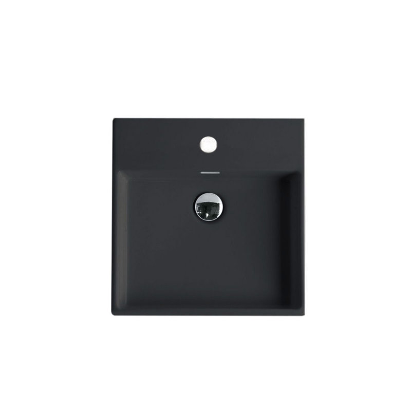 Plain 17.7'' L Bathroom Sink, Single