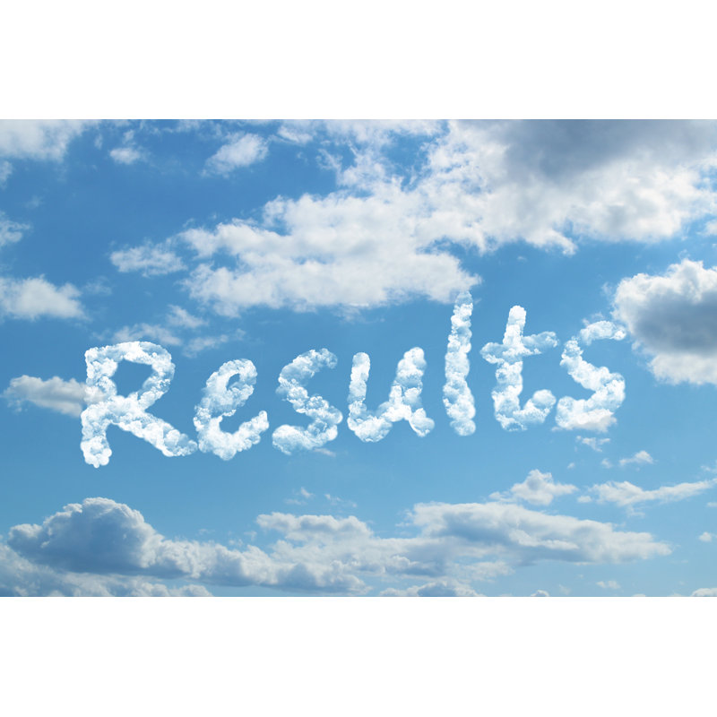Concept de résultats sur nuage par Banartabs, H 12 po x l 18 po