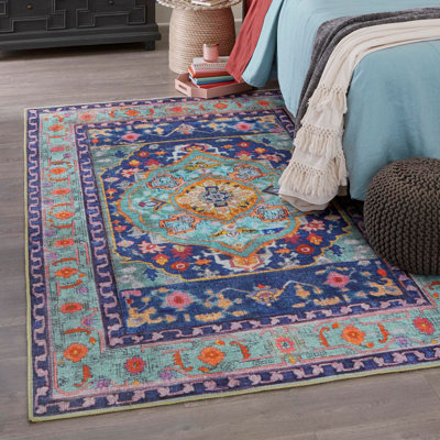 Sonja Chenille Oriental Indoor Rug