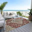 Tapis intérieur / extérieur rouge Celia -2145913045