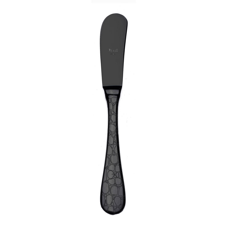 Coccodrillo Butter Knife - 48 Pieces, Oro-nero