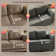 Tomario 85" Upholstered 3 - Seater Modular Sofa With Storage Ottoman