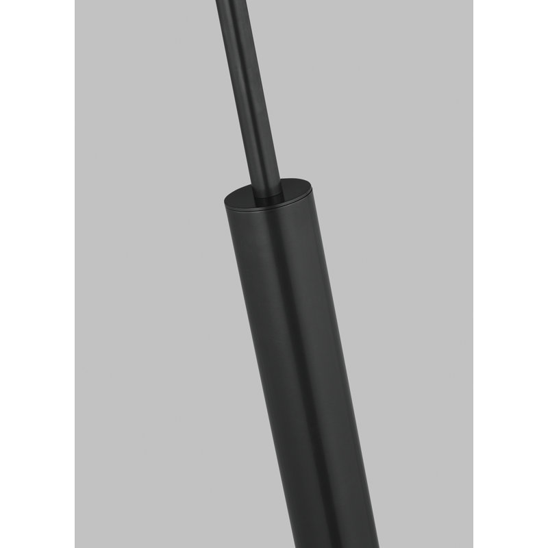 Ebell 1 - Light LED Pendant, Dark Bronze