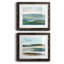 River Valley - Ensemble de 2 peintures sur papier encadrées-1709937707-1709937706