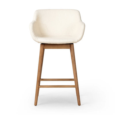 Hannah Swivel Stool-Kerbey Ivory-Counter