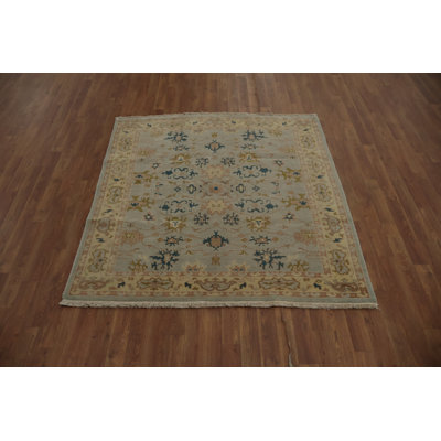 Ziegler Oriental Rug 5x5 Vegetable Dye