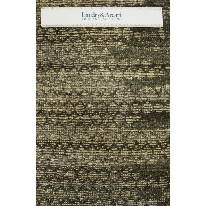 Tapis gris foncé / beige / gris anthracite Dew Drop, Rectangle 9 pi 4 po x 12 pi