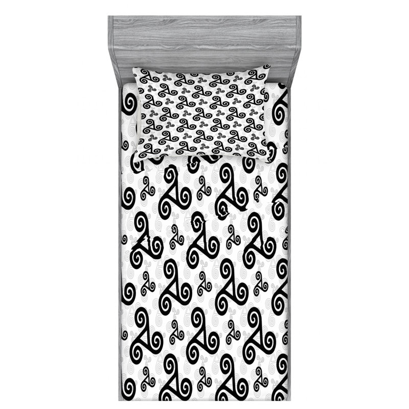 Microfiber Sheet Set, Twin XL Sheet Set with Fitted Sheet