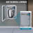  Wall Charger Station Box, Indoor/Outdoor Wall Charger Box