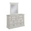 Commode double 8 tiroirs Lana
