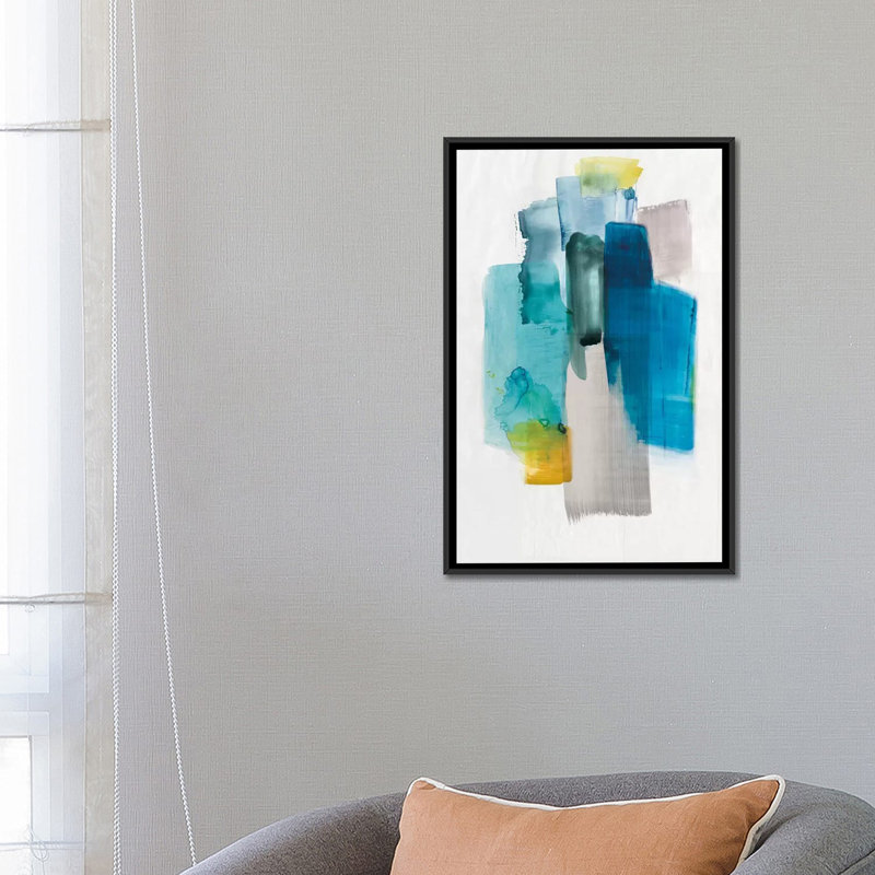 «Paper Magic», reproduction sur toile, H 26 po x l 18 po x P 1,5 po, Toile avec cadre noir, Pas de tapis