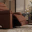 Fauteuil inclinable et pivotant avec repose-pieds manuel Global Home-660920660