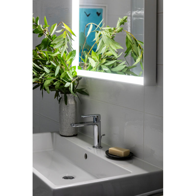 Meda™ Single Handle Lavatory Faucet, Satin Nickel