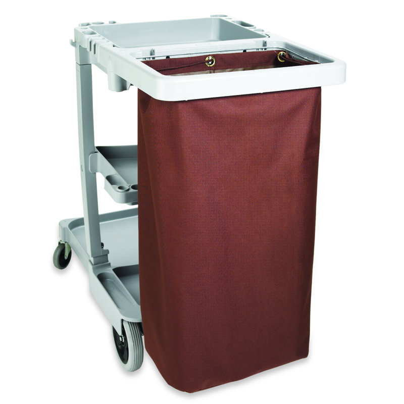 Sac de remplacement pour chariot d'entretien ménager, Brun