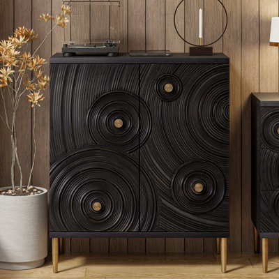 Armoire de rangement Bahtie Farmhouse Boho