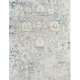 Dinovo Area Rug in Gray
