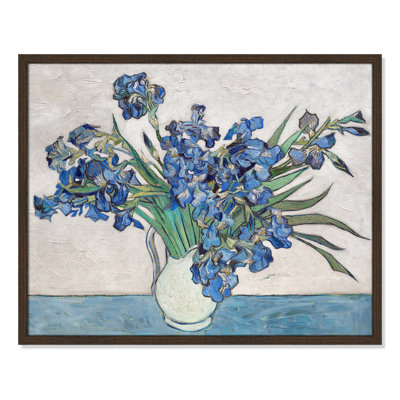 Imprimé iris bleu par Vincent Van Gogh